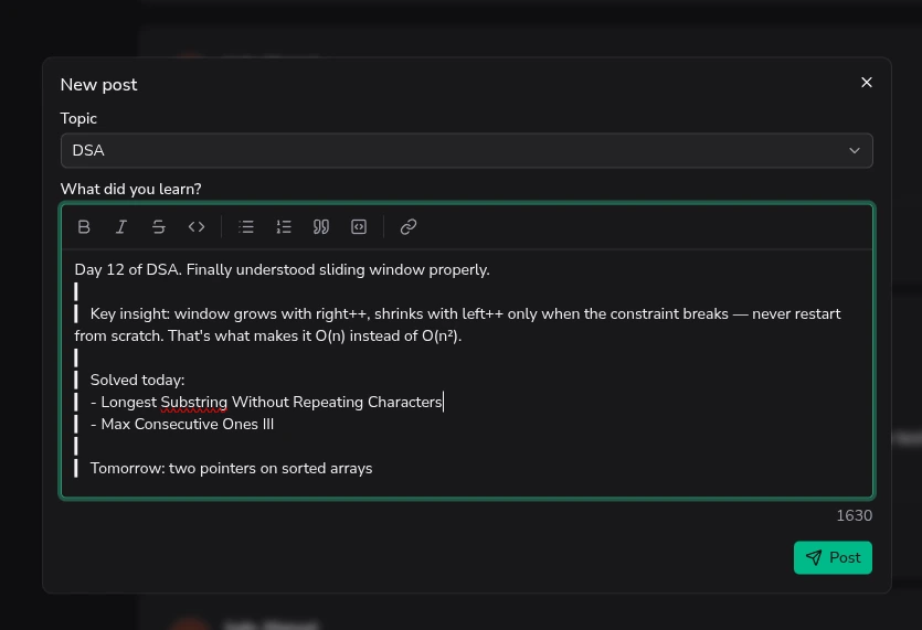 Learn In Public screenshot 4
