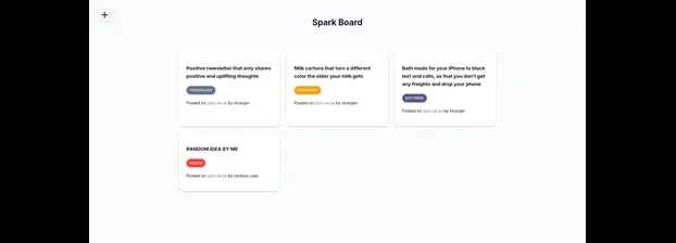 SparkBoard screenshot 1